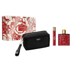 Versace Eros Flame EDP 100 ml + EDP 10 ml + Pouch комплект за мъже