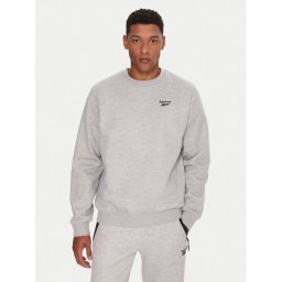Reebok Суитшърт RK25154CCM Сив Regular Fit