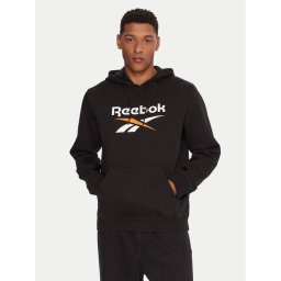 Reebok Суитшърт RK25151CCM Черен Regular Fit