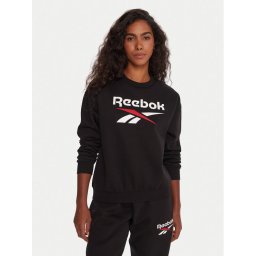 Reebok Суитшърт RK25169CCW Черен Regular Fit
