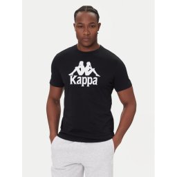 Kappa Тишърт Authentic 361N6QW Черен Regular Fit
