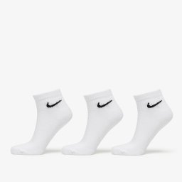 Чорапи Nike Everyday Cush Ankle Socks 3-Pack White/ Black XL