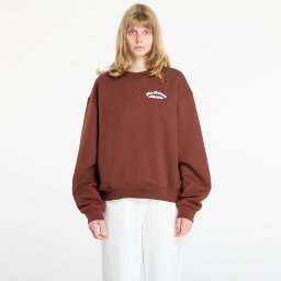 Суитшърт New Balance Linear Heritage Fleece Crew Rich Oak L