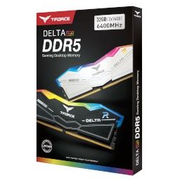 Desktop RAM T-Force Delta 32GB Kit 6400MHz Black