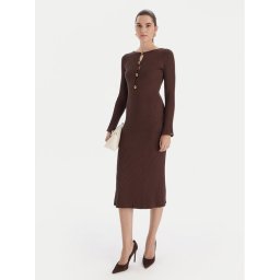 Marciano Guess Плетена рокля 5BGK55 5891Z Кафяв Regular Fit