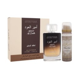 Lattafa Ameer Al Oudh подаръчен комплект: EDP 100 ml + дезодорант 50 ml унисекс