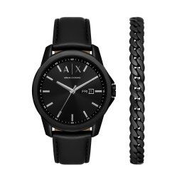 Часовник Armani Exchange Banks Gift Set AX7147SET Черен