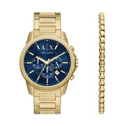 Часовник Armani Exchange Banks AX7151SET Златист