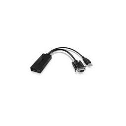 Конвертор Raidsonic IB-AC512, VGA(м), USB(м) към HDMI(ж) със звук, до 1080p