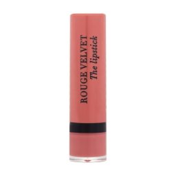 BOURJOIS Paris Rouge Velvet The Lipstick матиращо класическо червило 2.4 g нюанс 49 Maca’Rose
