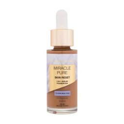 Max Factor Miracle Pure Skin Reset 2in1 Serum Foundation сатенен матов фон дьо тен със средно покритие 30 ml нюанс 85-90 Medium To Deep