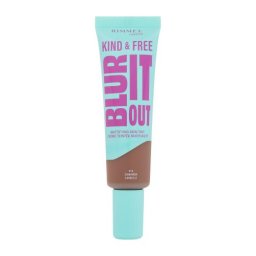 Rimmel London Kind & Free Blur It Out Mattifying Skin Tint лек матиращ фон дьо тен за смесена и мазна кожа 30 ml нюанс 510 Cinnamon