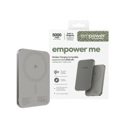 Външна батерия empower by PanzerGlass empower Bank 5000mAh - Titanium