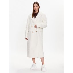 Gina Tricot Преходно палто Marie 19200 Екрю Regular Fit