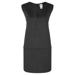 Calvin Klein Плетена рокля LV044D017G Сив Relaxed Fit