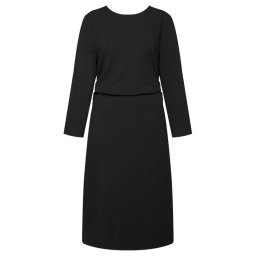 Calvin Klein Коктейлна рокля LV044D062G Черен Slim Fit