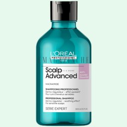 L'Oréal Professionnel Дерморегулиращ шампоан за чувствителен скалп 300 мл. Scalp Advanced Anti-Discomfort Dermo-Regulator Shampoo