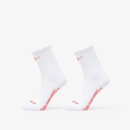 Bandit Lite Run™ "Signature" Socks 2-Pack White/ Intense Red XS/S