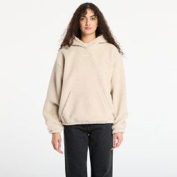 Суитшърт adidas Essentials Teddy Hoodie Stone Khaki M