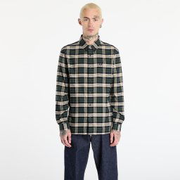 Риза FRED PERRY Brushed Twill Tartan Shirt Court Green L