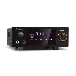 Auna AMP-2 DG, стерео HiFi усилвател, 2 x 50 W, RMS, BT / USB, оптичен и коаксиален цифров вход (JO2_AMP-2 DG)