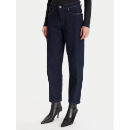 ONLY Дънки Emily 15356761 Тъмносин Mom Fit