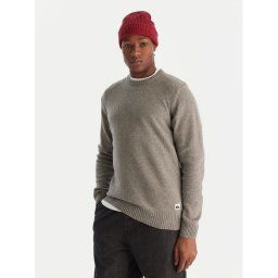 Quiksilver Пуловер Slow Song Neppy EQYSW03325 Сив Regular Fit