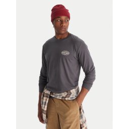 Billabong Тениска с дълъг ръкав Diamond Vision EBYZT00368 Сив Regular Fit