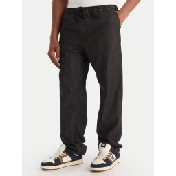 Quiksilver Дънки Taxer EQYDP03494 Черен Loose Fit