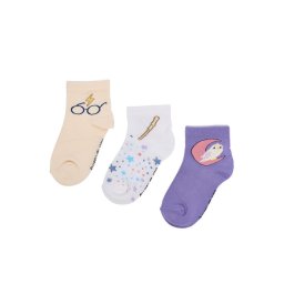 Harry Potter Дълги чорапи CEO-ACCCS-AW25-301WBHP(3-PACK) Бежов