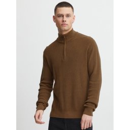 Blend Пуловер 20714337 Кафяв Regular Fit