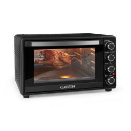 Klarstein Masterchef 60, мини фурна, 60 l, 2000 W, 100 - 230 ° C, таймер, черна (OV6-Masterchef60-BK)