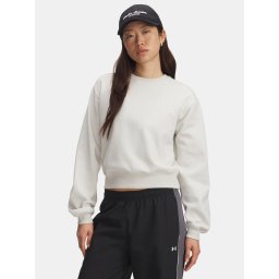 Under Armour UA Icon Vida Flc Crew-WHT Women's Sweatshirt - Women's