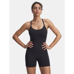 Women's Under Armour Motion Shorts Bodysuit-BLK - Women's