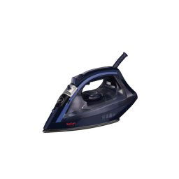 Ютия Tefal FV1713E0, Virtuo dress blue, 2000W - 0 - 24 g/min - 0 - 90g/min - Manual setting - Non stick soleplate - Ergonimic steam trigger - water tank 200mL - anti drip - power cord length 1,9M - eco mode