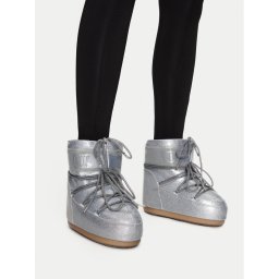 Moon Boot Апрески Icon Low Glitter 80D1409440 Сребрист