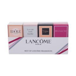 Lancôme Best Of Lancôme подаръчен комплект: EDP Trésor 7,5 ml + EDP Idole 5 ml + EDP La Vie Est Belle 4 ml + EDP Miracle 5 ml за жени