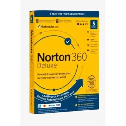 NORTON 360 DELUXE + 50 GB CLOUD STORAGE – 5 УСТРОЙСТВА –1 ГОДИНА EURO