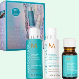 Moroccanoil Подаръчен сет за защита и поддържане дълготрайността на цвета на боядисана коса(шампоан+балсам+олио) 70+70+10 мл. Color Complete Long Lasting Color Kit