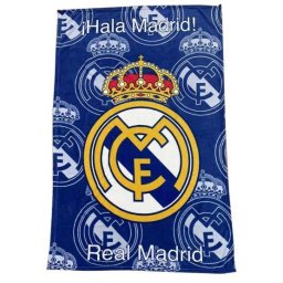 Real Madrid Поларено одеало синьо