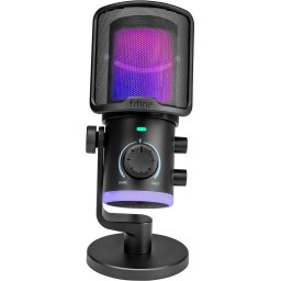 Настолен микрофон FIFINE AM6 RGB - Black