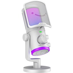 Настолен микрофон FIFINE AM6 RGB - White