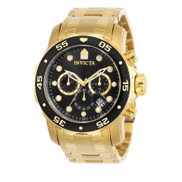 Часовник Invicta Watch Pro Diver IN0072 Златист