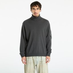Пуловер C.P. Company Extrafine Merino Wool Turtleneck Sweater Dark Shadow Grey M