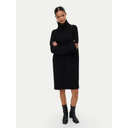 Vero Moda Плетена рокля Aquarius 10331900 Черен Regular Fit