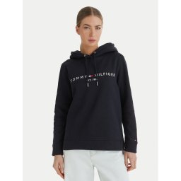 Tommy Hilfiger Суитшърт Heritage WW0WW31998 Тъмносин Regular Fit