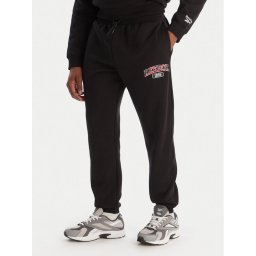 Reebok Долнище анцуг Walker RK25149CCM Черен Regular Fit