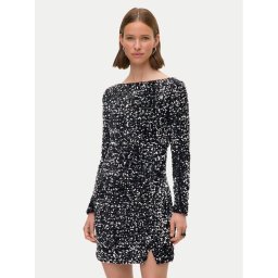 Vero Moda Коктейлна рокля Bella 10335717 Черен Slim Fit