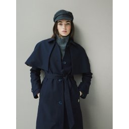 Hunter Тренч Keltie HARW0014251 Тъмносин Regular Fit
