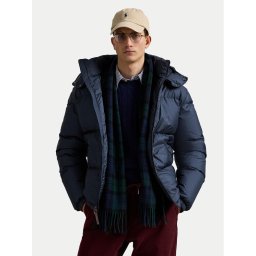 Polo Ralph Lauren Пухено яке 710967739001 Тъмносин Regular Fit